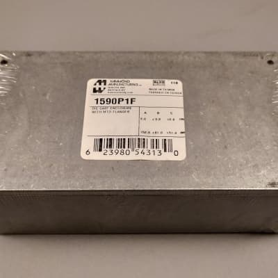 Hammond 1590P1F die cast aluminum project box image 2
