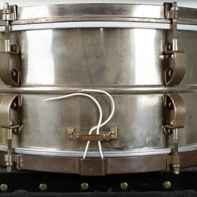 1940s Leedy 6.5x14 "Commander" Snare Drum image 5