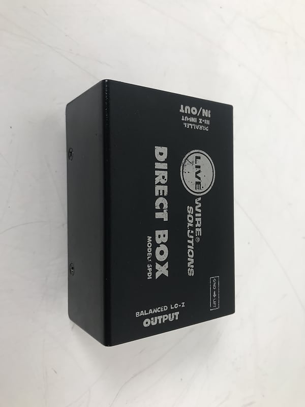 Live Wire Solutions SPDI Direct Box Reverb