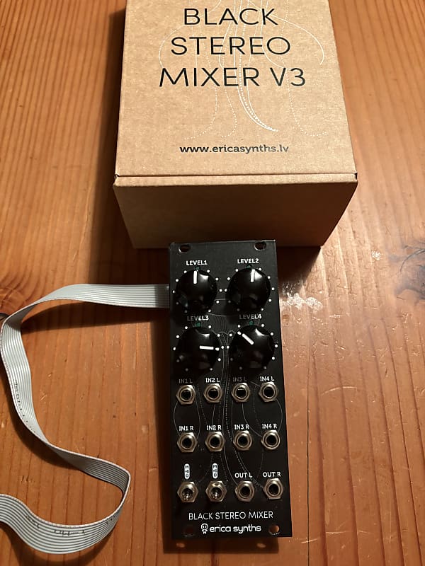 Erica Synths Black Stereo Mixer V3