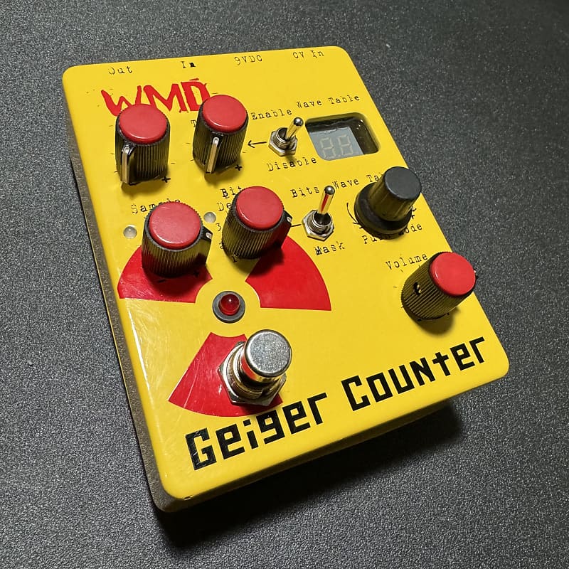 WMD Geiger Counter Digital Destruction Guitar Pedal | Reverb