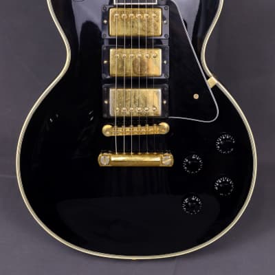 1996-1998 Gibson Les Paul Custom 1957 Historic Reissue '57 3-Pickup Black Beauty Collector's Grade ~Near MINT~ 1990's image 6
