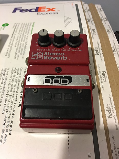 DOD FX45 Stereo Reverb Pedal
