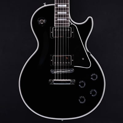 Gibson Les Paul Custom, Ebony Gloss Finish, Nickel Hardware 10lbs 1.3oz image 4