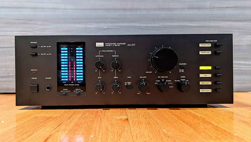 Sansui Au-D7 / Fully Serviced & Re-Capped by a Pro Tech