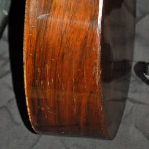 J. C. Haynes Tilton Parlor Guitar w/ Original Coffin Case image 8