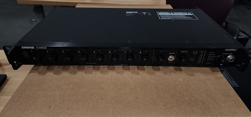 Shure SCM820 - 8ch Automixer (NON-Dante) | Reverb