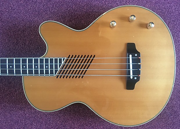 Washburn AB40 Semi Acoustic Bass 1990s Vintage