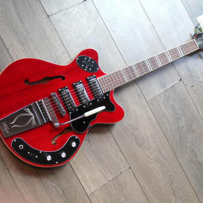 FERNANDES/BURNY MG-85X Cherry Sunburst [08/24] | Reverb The