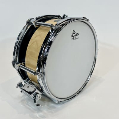 Gretsch Free Floating Maple Snare Drum in Natural Gloss 5.5x10 image 15