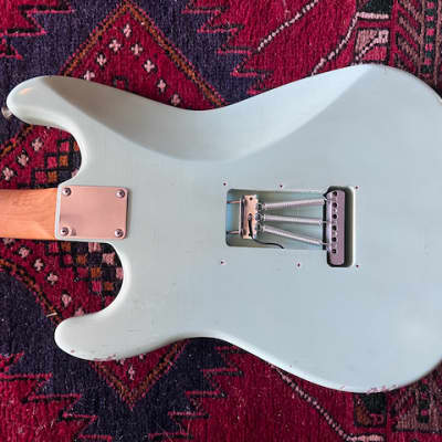 MJT / Fender Stratocaster 2015-2021 - Daphne Blue Nitro image 11