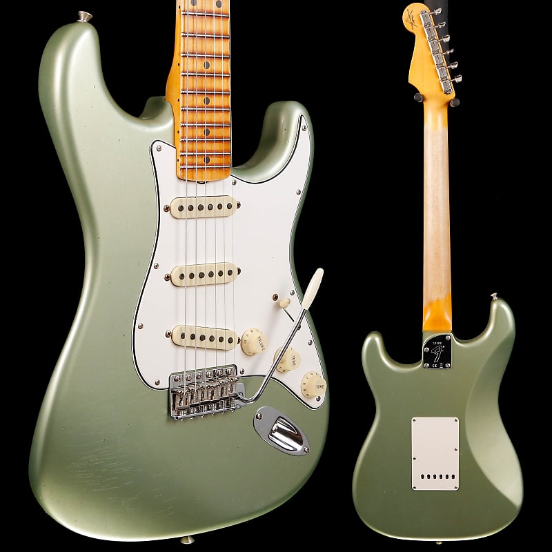 Fender Custom Shop Postmodern Stratocaster Journeyman Sage Green 488 7lbs 11.8oz image 1