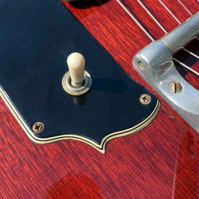 1969 Gibson EMS-1235 Double Mandolin double neck EDS-1275 Extremely rare Cherry red. Doubleneck. image 11