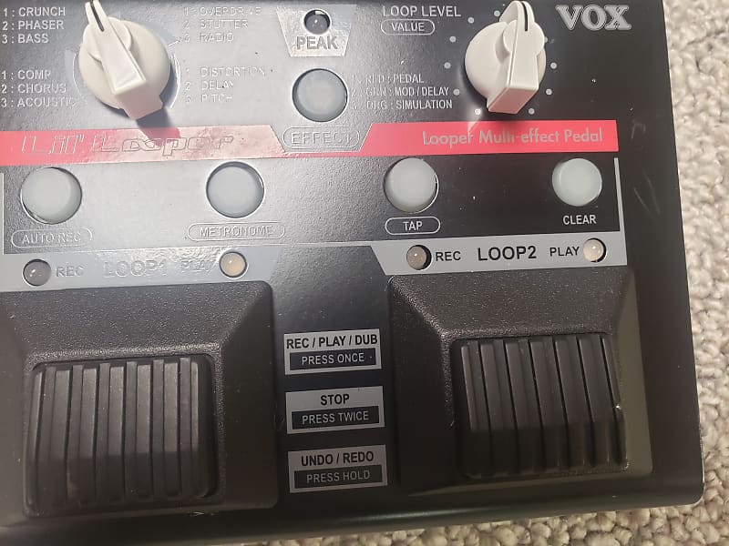 Vox VLL1 Lil' Looper Multi-Effect | Reverb