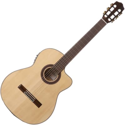 Cordoba GK Studio Flamenco Acoustic-Electric Guitar Natural, image 4