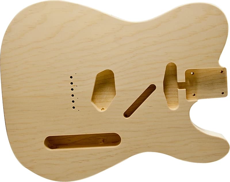 Pine telecaster outlet body