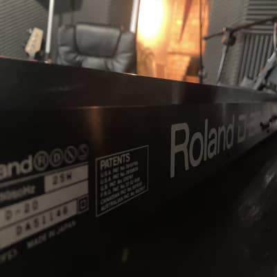 Roland D-20 61-Key Multi-Timbral Linear Synthesizer / Multitrack Sequencer 1988 - 1992 - Black – a great condition throughout, the best priced on Reverb image 7