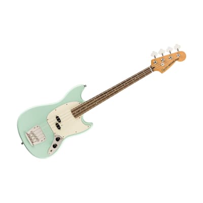 Classic Vibe 60s Mustang Bass Laurel Surf Green Squier by FENDER for sale