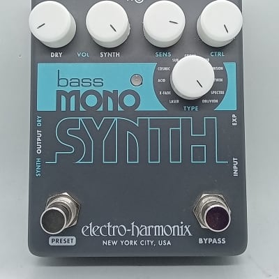 ベース electro-harmonix BASS MONO SYNTH Electro-Harmonix Bass Mono Synth Bass Synthesizer Pedal