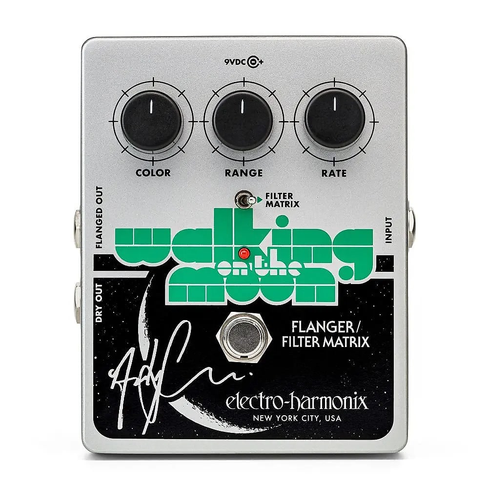 Electro-Harmonix EHX Andy Summers Walking on the Moon Analog Flanger/ Filter Matrix Effects Pedal