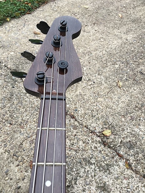custom jazz bass neck all wenge