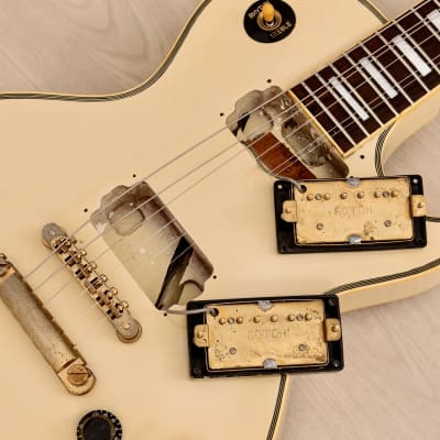 1980 Tokai Love Rock Custom model LC60 Vintage White, 100% Original w/ Case image 16