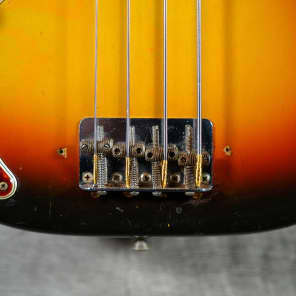 Fender Vintage 1966 P-Bass Left-Handed w/OHSC image 15