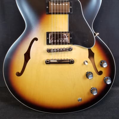Gibson ES-335 Semi-Hollow Electric Guitar, Satin Vintage Burst, w/HSC 2024 image 1