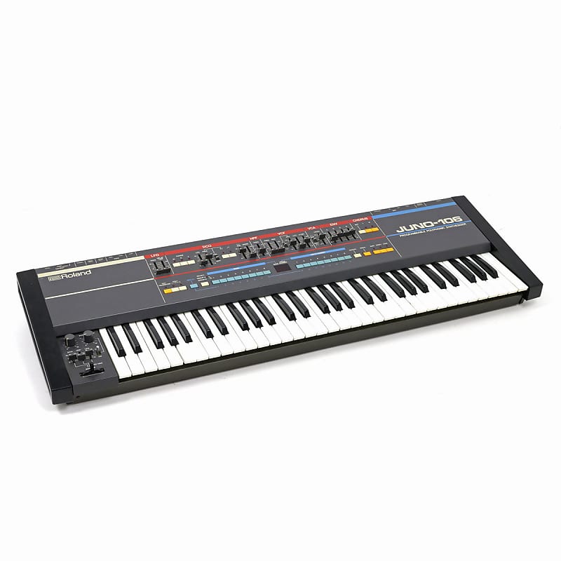 半額直販(Gb2 sa) Roland Juno-106 PROGRAMMABLE POLYPHONIC SYNTHESIZER シンセサイザー ローランド(BST18) ローランド