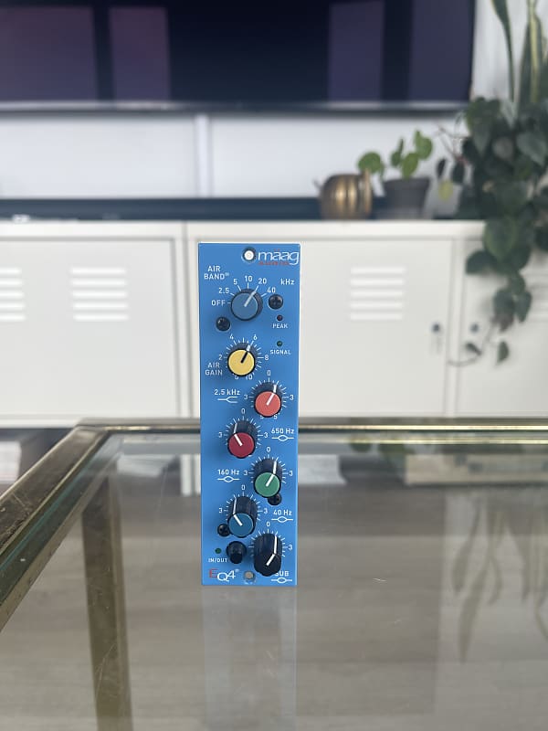 Maag Audio EQ4 500 Series Equalizer Module 2010s - Blue image 1