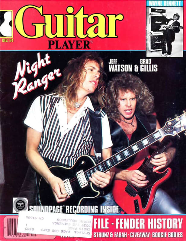 Guitar Player Magazine December 1984 | Reverb