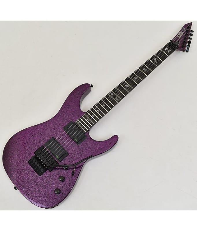 ESP LTD KH-602 Kirk Hammet Guitar Purple Sparkle B-Stock 2903