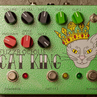 Reverb.com listing, price, conditions, and images for fuzzrocious-cat-king
