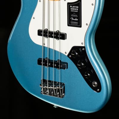 Fender Player Jazz Bass Maple Fingerboard Tidepool Bass Guitar 