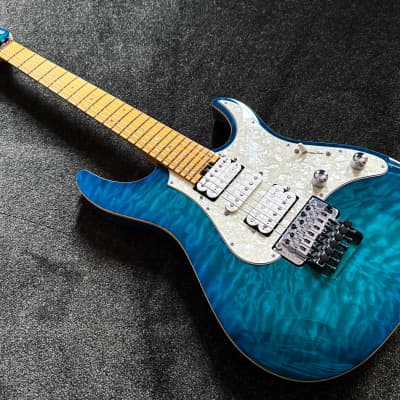 ESP Edwards E-SN-150FR 2013 - Aqua Marine - EXCELLENT | Reverb