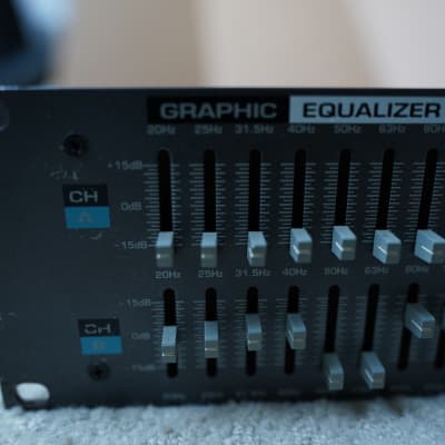 MXR Dual Octave EQ Model 170 2-Channel Graphic Equalizer #48259