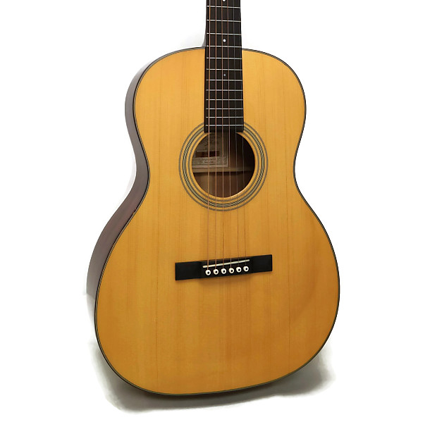 Recording King ROS 10 12th Fret 000 Body All Solid Acoustic Reverb