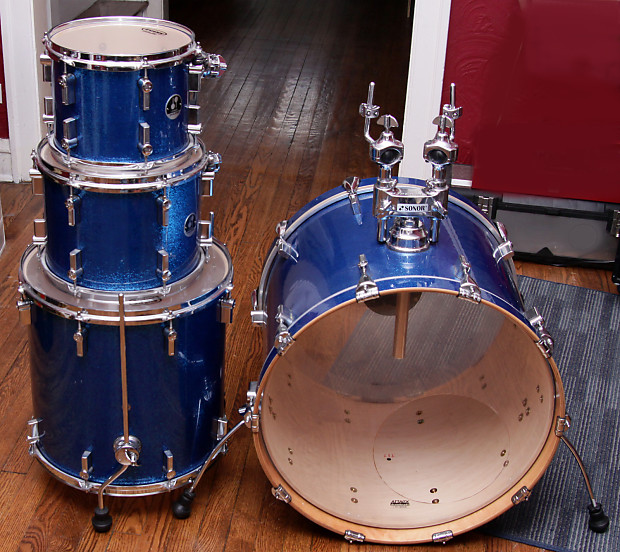 Sonor Force 3007 Maple Special Edition 2012 Blue Metallic Sparkle