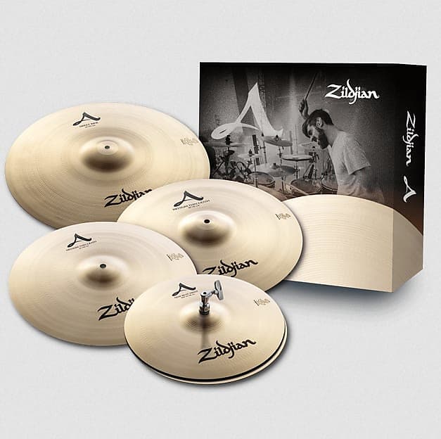 Zildjian A Sweet Ride Cymbal Pack 14"/16"/18"/21" A391 image 1