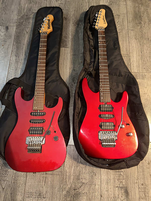 Washburn Mercury and stratos Mid 80-90s - Red | Reverb