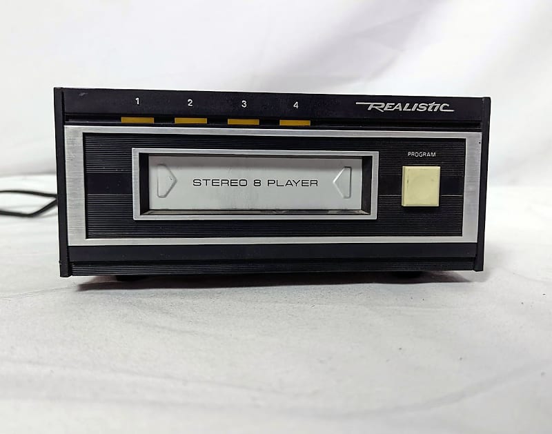 Realistic Stereo popular 8 track player TR-167 CAT NO 14-1920 - Working!