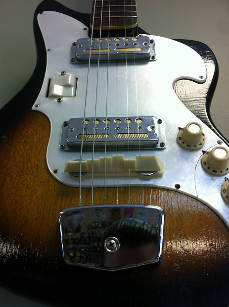 60's Vintage Audition (Teisco) Model 1010 Sunburst Electric 60's Vintage Audition (Teisco) Model 1010 Sunburst Electric