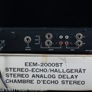 Monacor EEM-2000ST Analog Delay Stereo 80's with two MN3005 BBD's image 2