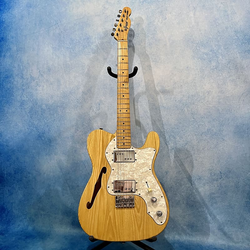 1979 Greco TE-500N Spacey Sounds Thinline Telecaster Natural Made in Japan