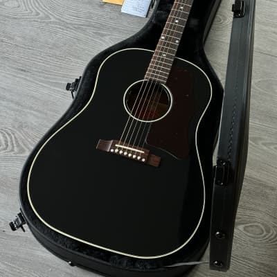2022 Gibson 1950's J-45 Ebony with LR Baggs VTS Pickup image 10
