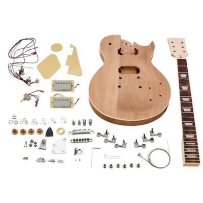 Harley Benton SC DIY Electric Guitar Kit - LP Style image 1
