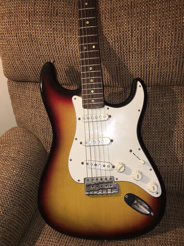 Fender Stratocaster With Rosewood Fretboard 3 Bolt Neck Reverb 1717