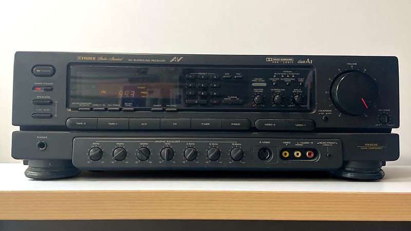 Fisher RS9235 Receiver HiFi Stereo Vintage Home Audio Phono 5 Channel Surround