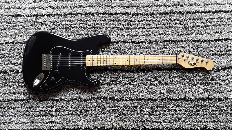 Kaman GTX 18 Stratocaster Black (Brand New Strings) | Reverb