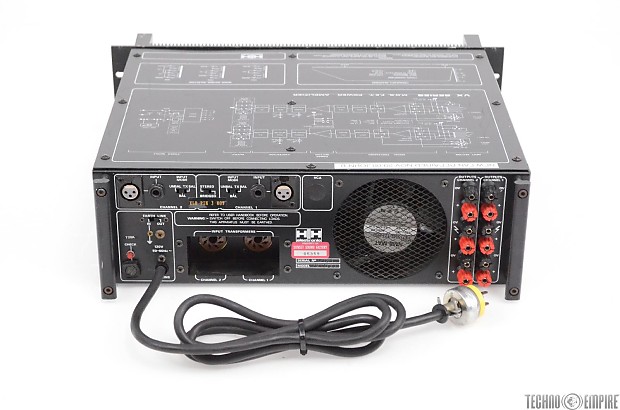 HH Electronic VX-1200 Mos-Fet Power Amplifier Sunset Sound